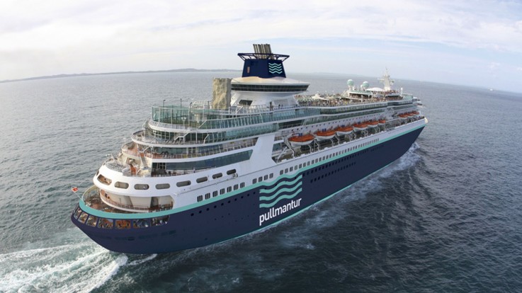 Pullmantur expects to welcome 520,000 guests in 2015. That’s about 9 percent more than the year before. (Pullmantuer)